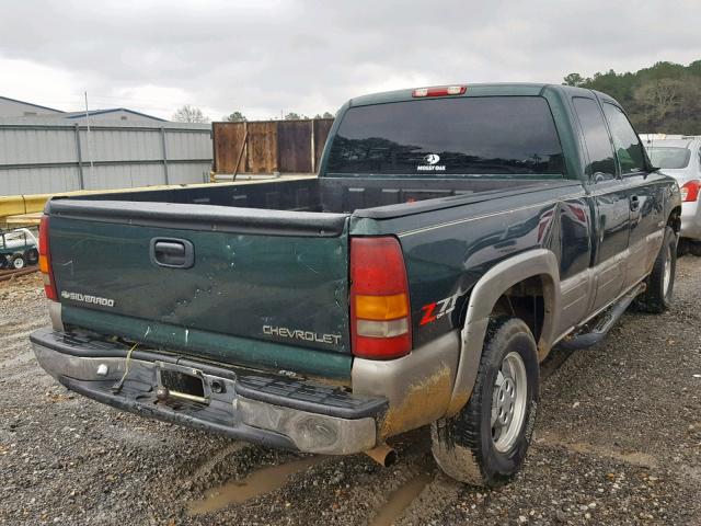 2GCEK19T011297893 - 2001 CHEVROLET SILVERADO GREEN photo 4