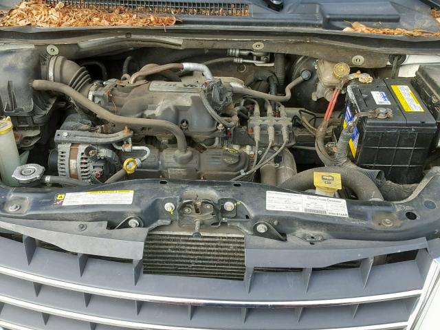 2A8HR54P88R621350 - 2008 CHRYSLER TOWN AND C WHITE photo 7