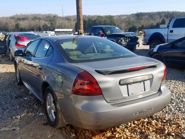 2G2WP552X71129735 - 2007 PONTIAC GRAND PRIX GRAY photo 3