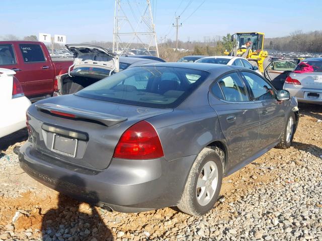2G2WP552X71129735 - 2007 PONTIAC GRAND PRIX GRAY photo 4