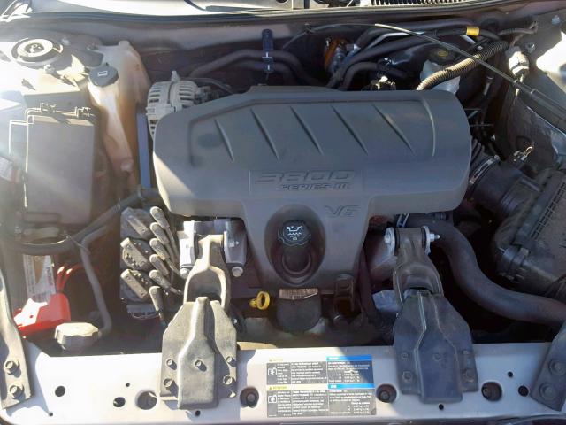 2G2WP552X71129735 - 2007 PONTIAC GRAND PRIX GRAY photo 7