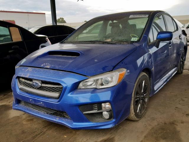 JF1VA1B6XG9810970 - 2016 SUBARU WRX BLUE photo 2