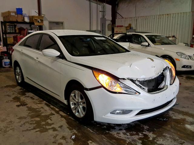 5NPEB4AC5DH556488 - 2013 HYUNDAI SONATA GLS WHITE photo 1