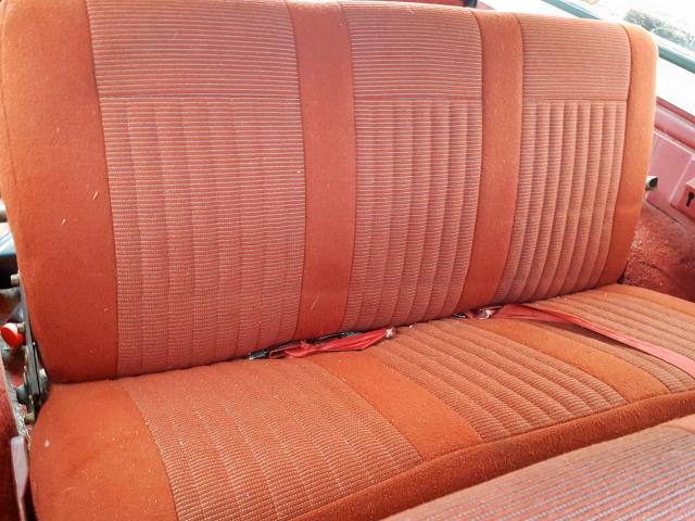 1FMEU15N8MLA69927 - 1991 FORD BRONCO U10 RED photo 6