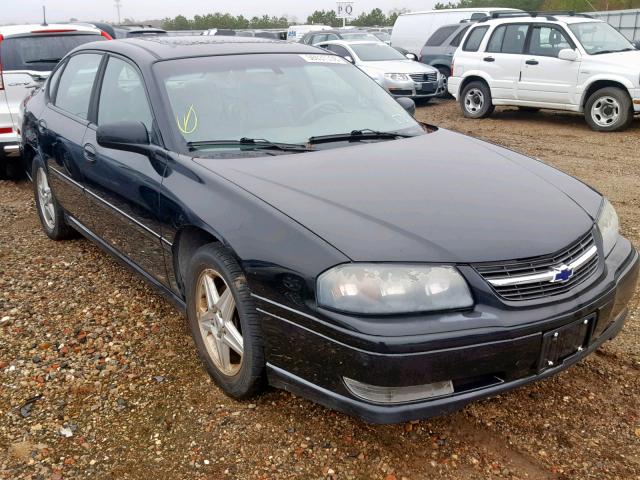 2G1WP521449181441 - 2004 CHEVROLET IMPALA SS BLACK photo 1