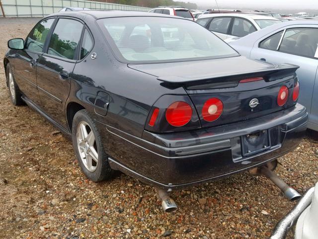 2G1WP521449181441 - 2004 CHEVROLET IMPALA SS BLACK photo 3