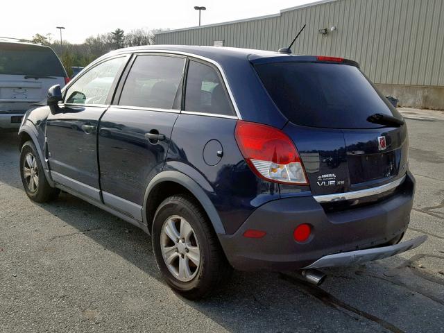 3GSDL43N79S634214 - 2009 SATURN VUE XE BLUE photo 3