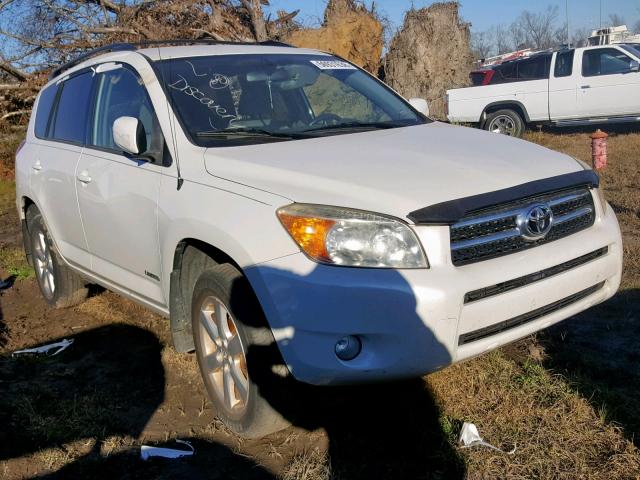 JTMBD31V775105463 - 2007 TOYOTA RAV4 LIMIT WHITE photo 1