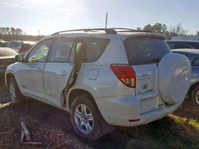 JTMBD31V775105463 - 2007 TOYOTA RAV4 LIMIT WHITE photo 3