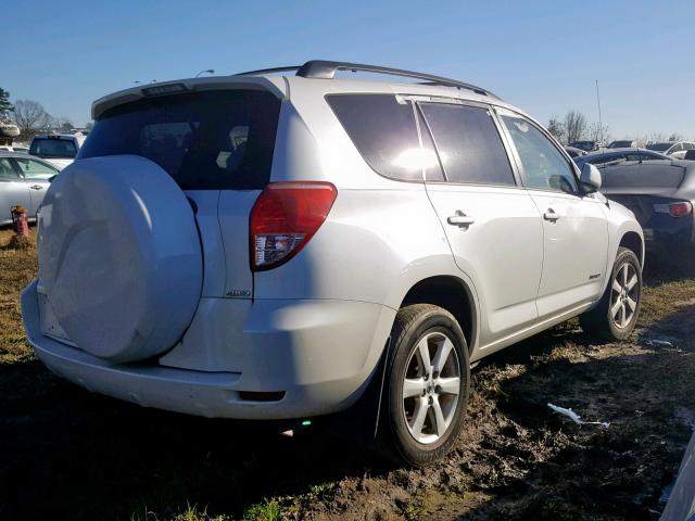 JTMBD31V775105463 - 2007 TOYOTA RAV4 LIMIT WHITE photo 4