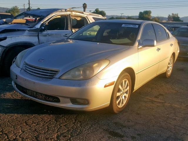 JTHBF30G736012359 - 2003 LEXUS ES 300 SILVER photo 2