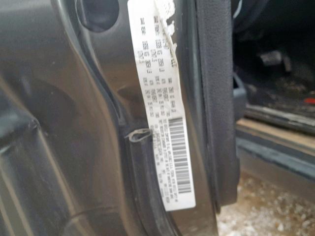 1J8HG48K78C166434 - 2008 JEEP COMMANDER GRAY photo 10