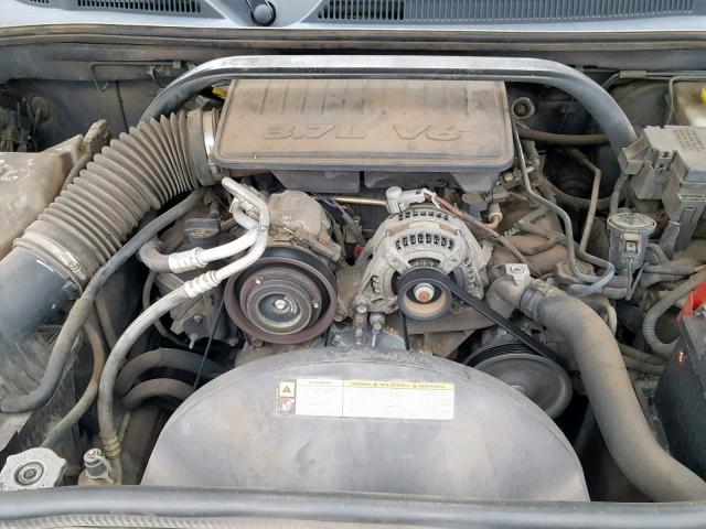 1J8HG48K78C166434 - 2008 JEEP COMMANDER GRAY photo 7