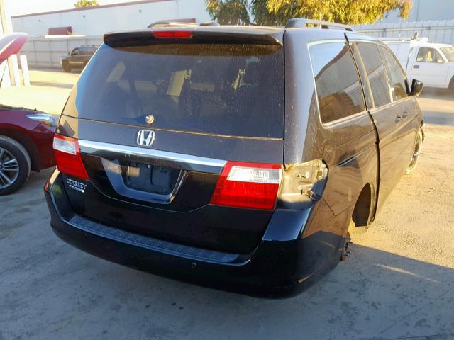 5FNRL38876B087626 - 2006 HONDA ODYSSEY TO BLACK photo 4