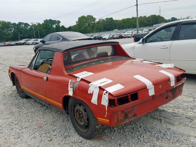 4712907720 - 1970 PORSCHE 914 RED photo 3