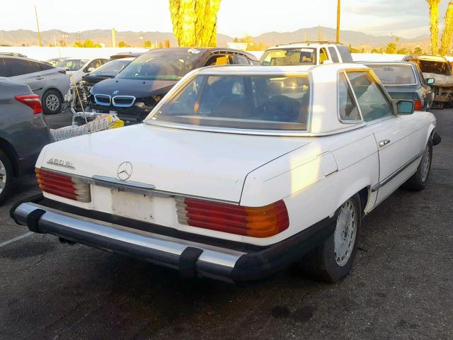 00010704412033278 - 1976 MERCEDES-BENZ 450 SL WHITE photo 4