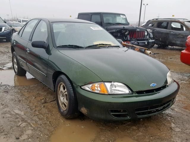 1G1JC524417268768 - 2001 CHEVROLET CAVALIER B GREEN photo 1