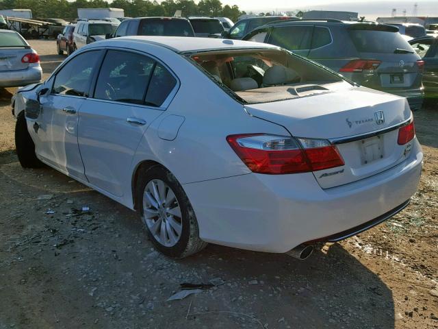 1HGCR3F87EA036272 - 2014 HONDA ACCORD EXL WHITE photo 3