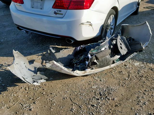 1HGCR3F87EA036272 - 2014 HONDA ACCORD EXL WHITE photo 9