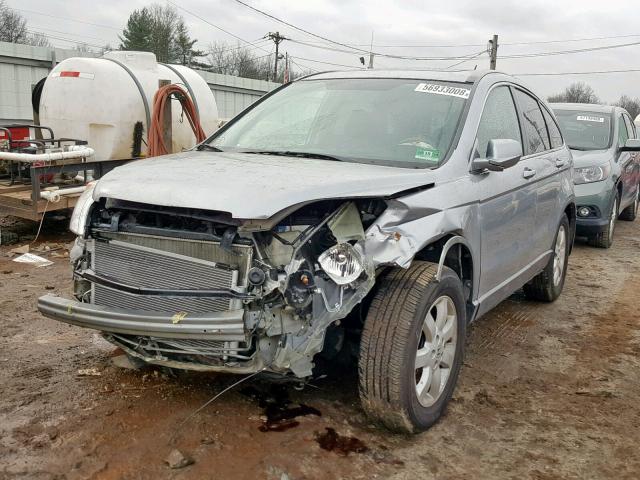 5J6RE48788L016078 - 2008 HONDA CR-V EXL SILVER photo 2