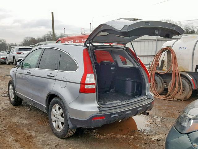 5J6RE48788L016078 - 2008 HONDA CR-V EXL SILVER photo 3