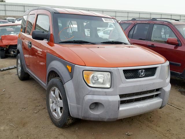 5J6YH28513L047512 - 2003 HONDA ELEMENT EX ORANGE photo 1