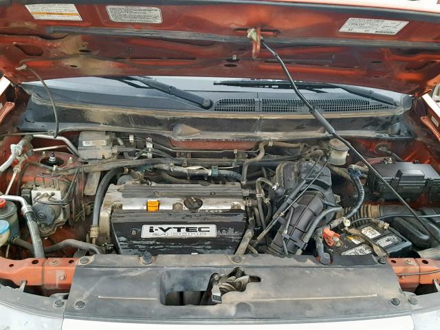 5J6YH28513L047512 - 2003 HONDA ELEMENT EX ORANGE photo 7