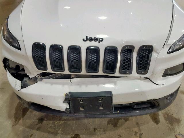 1C4PJLCS1FW722464 - 2015 JEEP CHEROKEE L WHITE photo 9