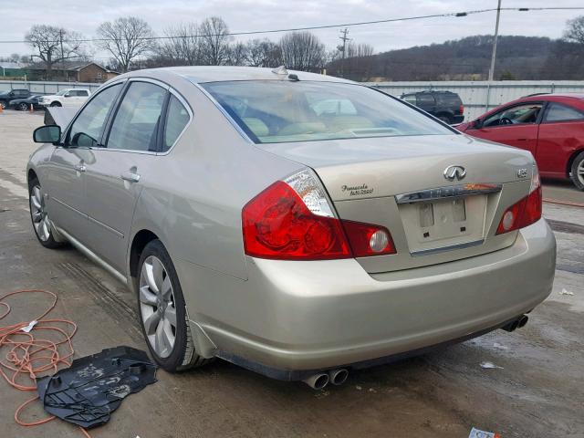 JNKAY01EX7M301383 - 2007 INFINITI M35 BASE BEIGE photo 3