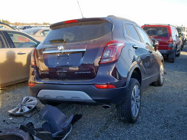 KL4CJASB9JB702865 - 2018 BUICK ENCORE PRE BLACK photo 4