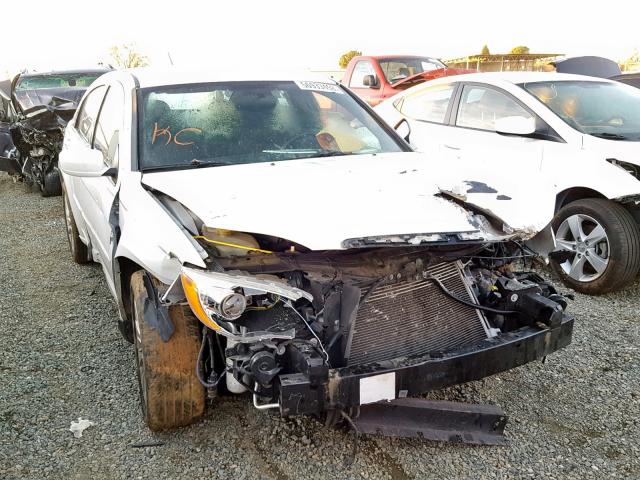 1C3CCBABXCN205420 - 2012 CHRYSLER 200 LX WHITE photo 1