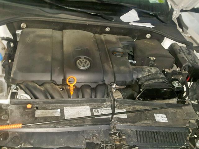 1VWAP7A30DC056913 - 2013 VOLKSWAGEN PASSAT S WHITE photo 7