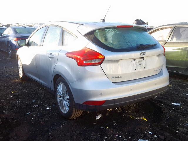 1FADP3N22JL249821 - 2018 FORD FOCUS TITA SILVER photo 3