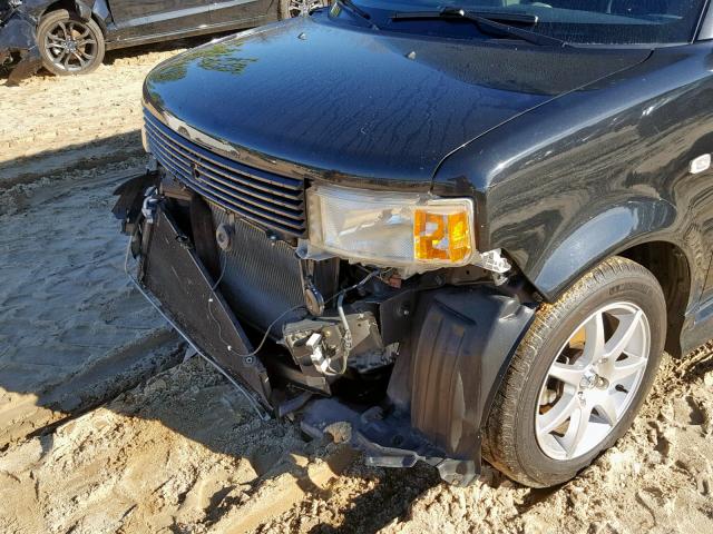 JTLKT324264034125 - 2006 TOYOTA SCION XB Қара фото 9