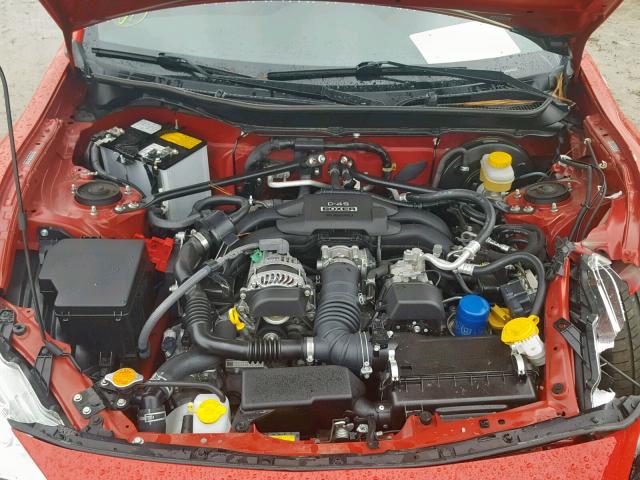 JF1ZNAA14G8708033 - 2016 TOYOTA SCION FR-S RED photo 7