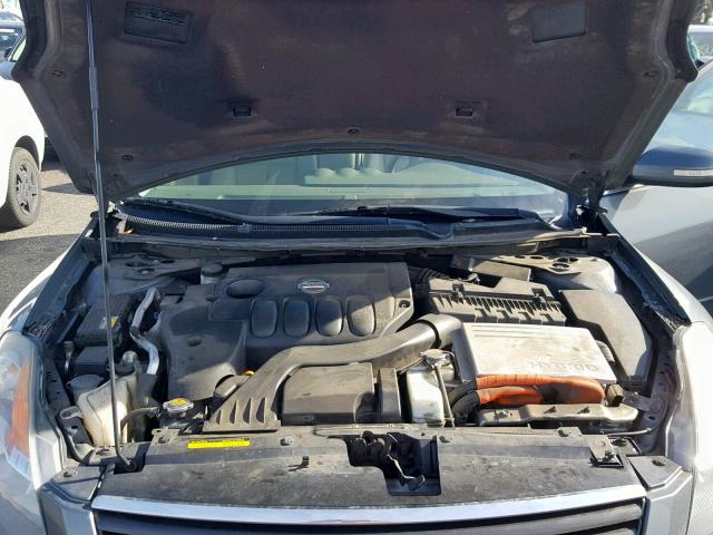 1N4CL21E39C129720 - 2009 NISSAN ALTIMA HYB GRAY photo 7