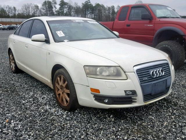 WAUDG74F75N096009 - 2005 AUDI A6 3.2 QUA WHITE photo 1