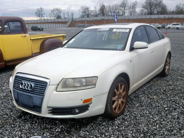 WAUDG74F75N096009 - 2005 AUDI A6 3.2 QUA WHITE photo 2