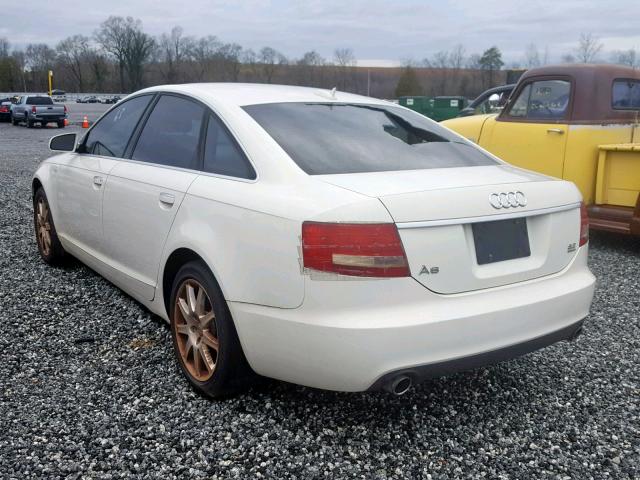 WAUDG74F75N096009 - 2005 AUDI A6 3.2 QUA WHITE photo 3