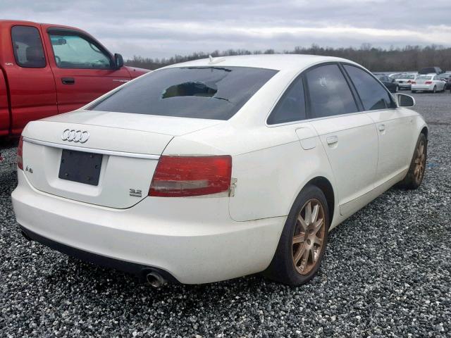 WAUDG74F75N096009 - 2005 AUDI A6 3.2 QUA WHITE photo 4