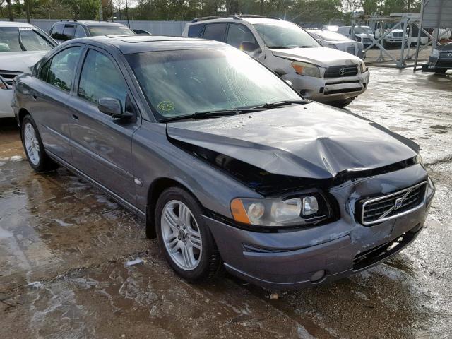 YV1RS592352485131 - 2005 VOLVO S60 2.5T GRAY photo 1