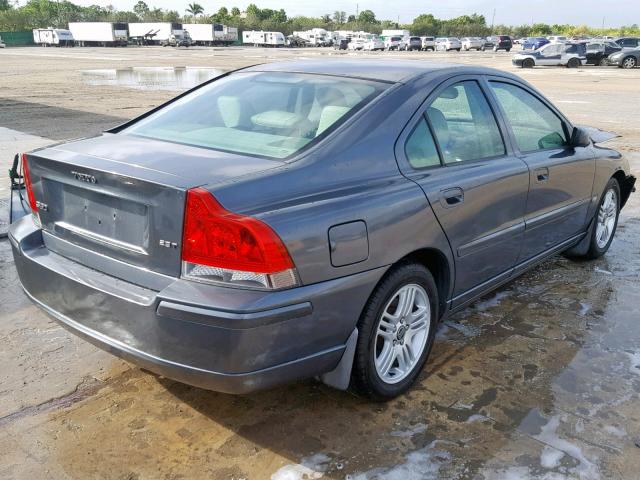 YV1RS592352485131 - 2005 VOLVO S60 2.5T GRAY photo 4