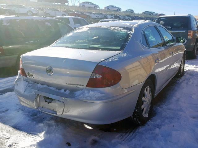 2G4WD532051317826 - 2005 BUICK LACROSSE C SILVER photo 9