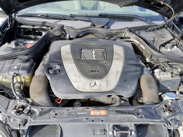 WDBRF92H77F935969 - 2007 MERCEDES-BENZ C 280 4MAT BLACK photo 7