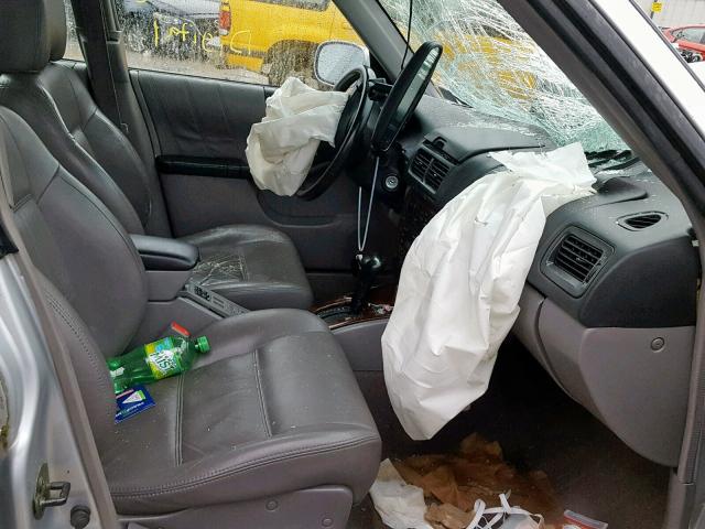 JF1SF65602H700859 - 2002 SUBARU FORESTER S Արծաթագույն լուսանկար 5