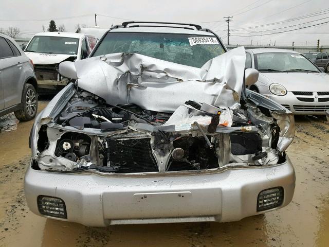 JF1SF65602H700859 - 2002 SUBARU FORESTER S Արծաթագույն լուսանկար 7