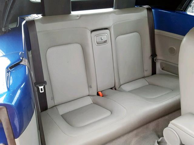 3VWRF31YX7M419442 - 2007 VOLKSWAGEN NEW BEETLE Mavi foto 6