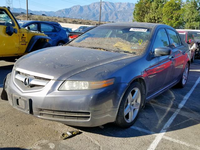 19UUA65636A052970 - 2006 ACURA 3.2TL GRAY photo 2