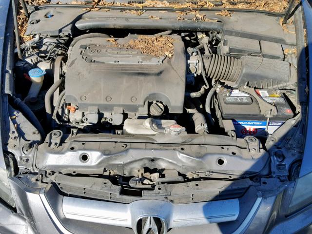 19UUA65636A052970 - 2006 ACURA 3.2TL GRAY photo 7