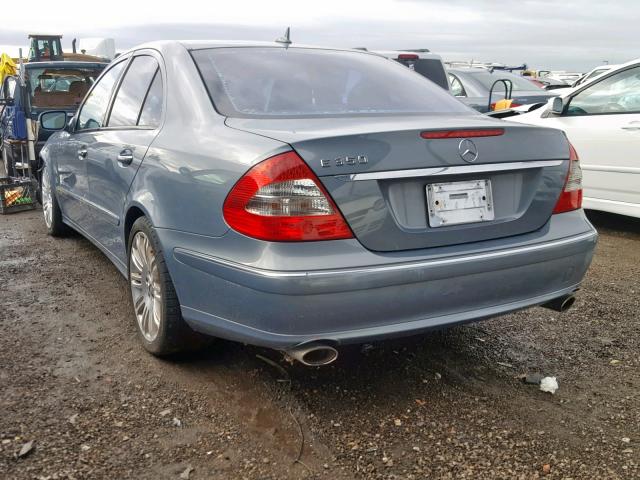 WDBUF56X77B006649 - 2007 MERCEDES-BENZ E-CLASS GRAY photo 3